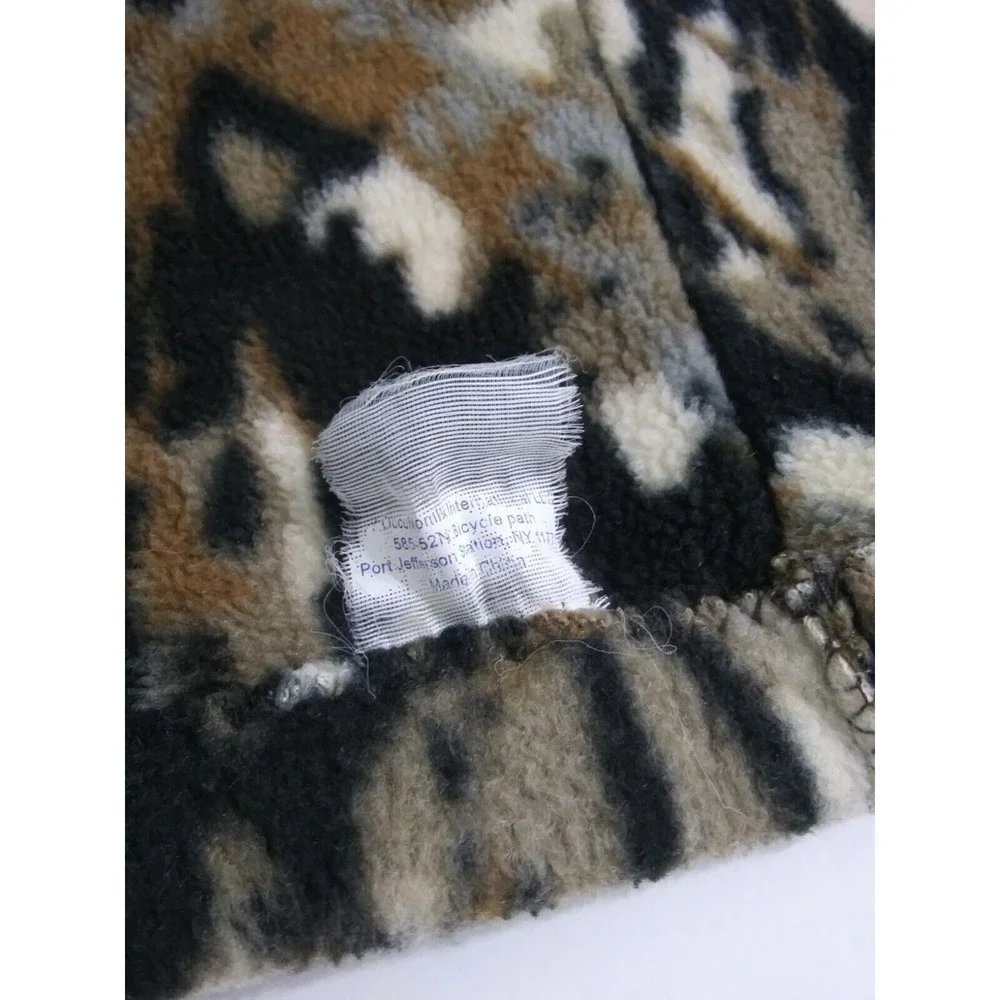 Camo Balaclava Hood Mask Brown Gray Black Hunting Outdoors Fleece Adjustable
